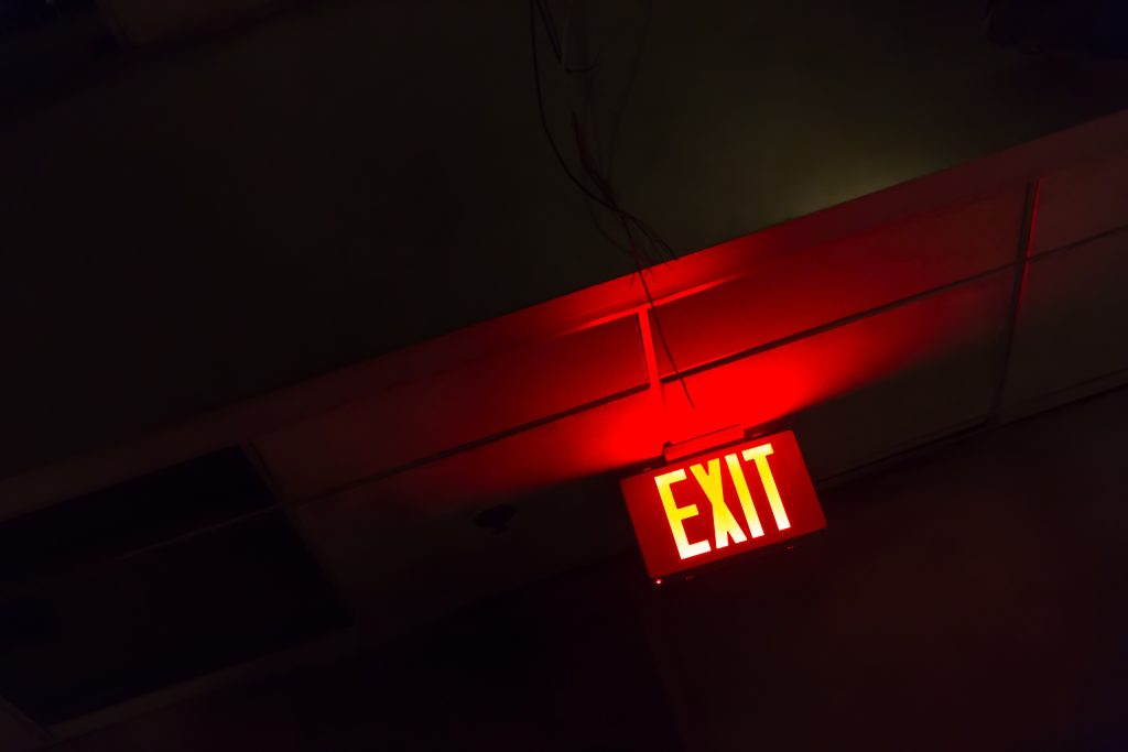 Exit Emergency Lights