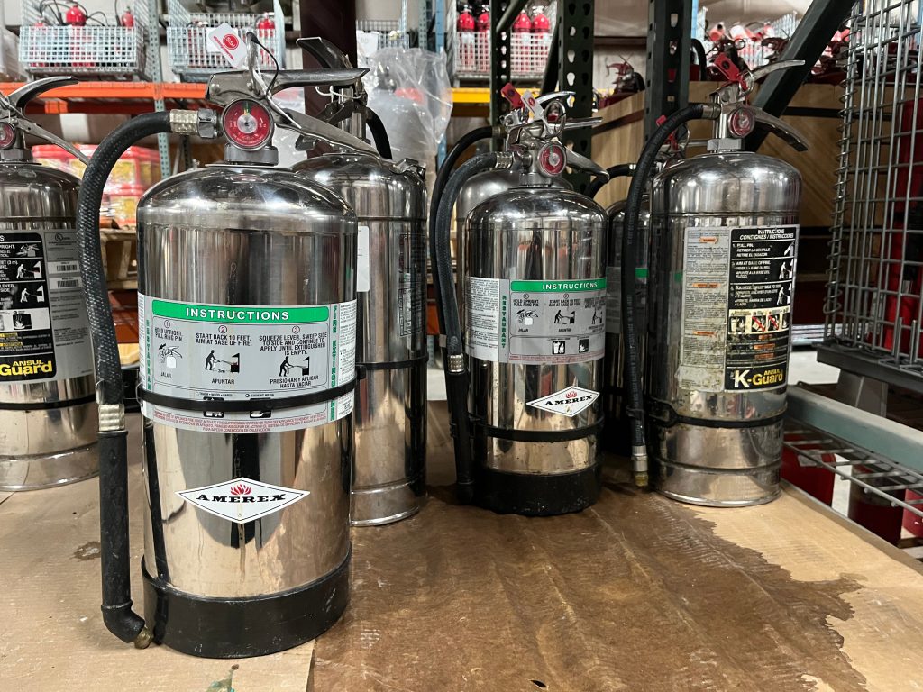 Class K Fire Extinguishers
